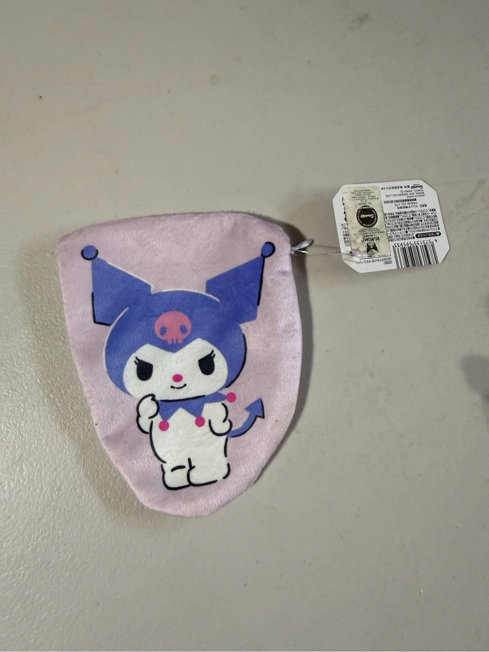 BNWT Sanrio Kuromi Zipper Pouch Purple